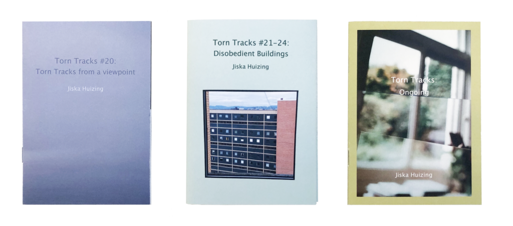 3 Torn Tracks artist books